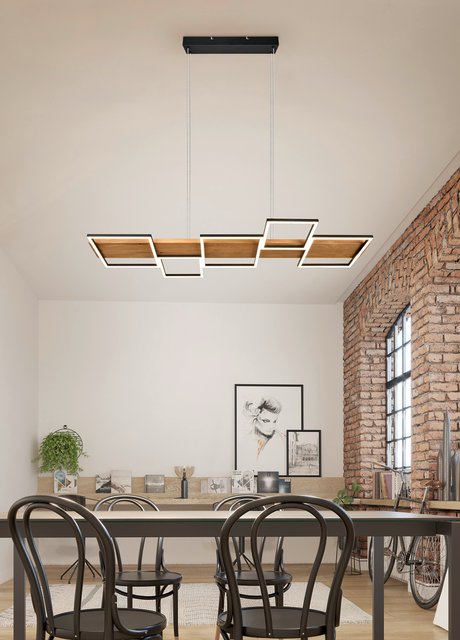 Harper LED taklampe 115cm natur, bilde 3 av 8