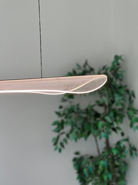 Shape LED taklampe 100cm klar 4