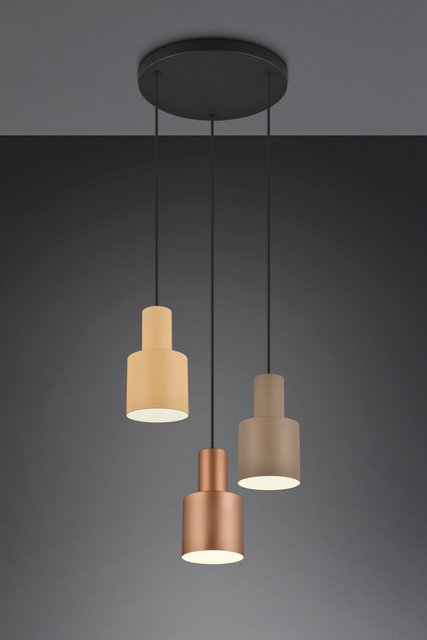 Agudo taklampe rondell 3lys 37cm flerfarget, bilde 4 av 7