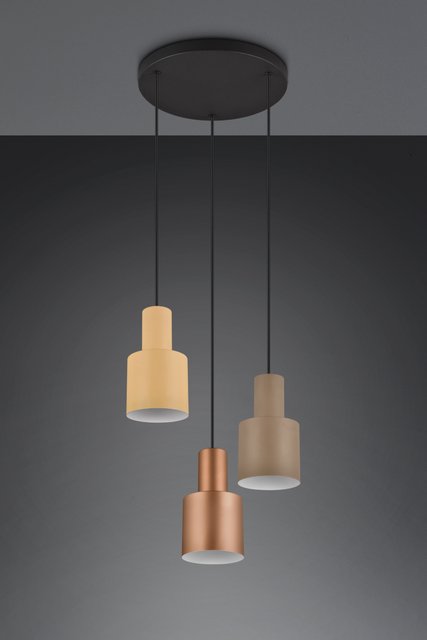 Agudo taklampe rondell 3lys 37cm flerfarget, bilde 5 av 7