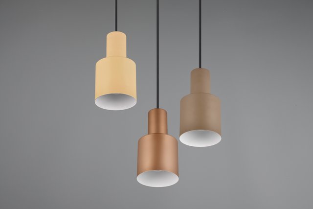 Agudo taklampe rondell 3lys 37cm flerfarget, bilde 7 av 7