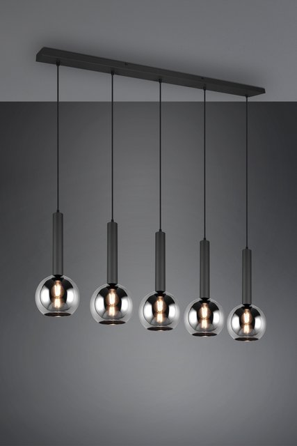 Clayton taklampe rekke 5lys 115cm smoke, bilde 2 av 7