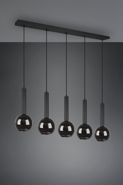 Clayton taklampe rekke 5lys 115cm smoke, bilde 5 av 7