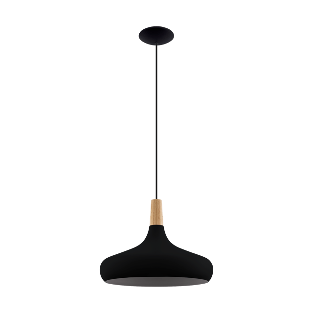 Sabinar taklampe 40cm sort 2