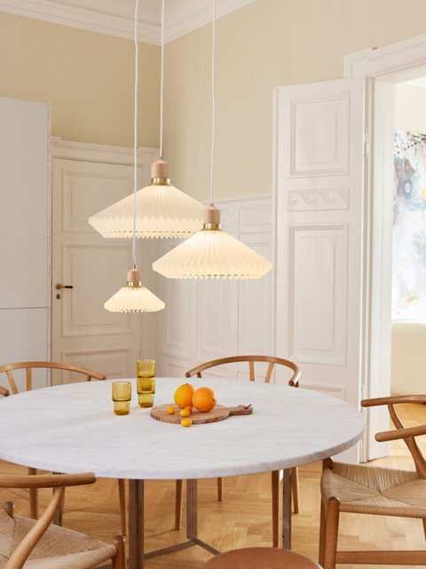 Paris taklampe 24cm hvit, bilde 3 av 3