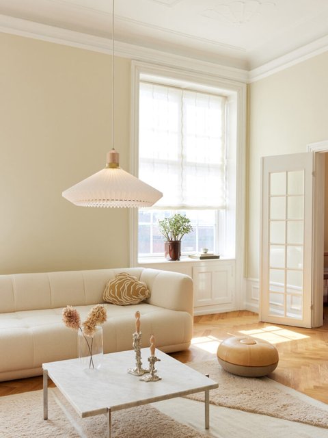 Paris taklampe 40cm hvit, bilde 5 av 5