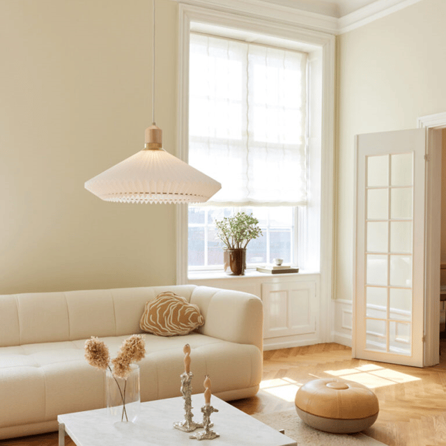 Paris taklampe 40cm hvit, bilde 1 av 5