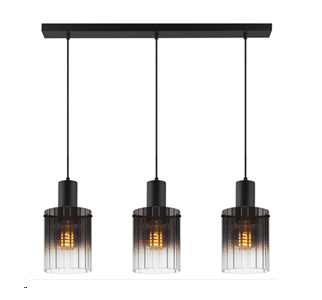 Aura taklampe rekke 3lys 90cm smoke, bilde 6 av 11