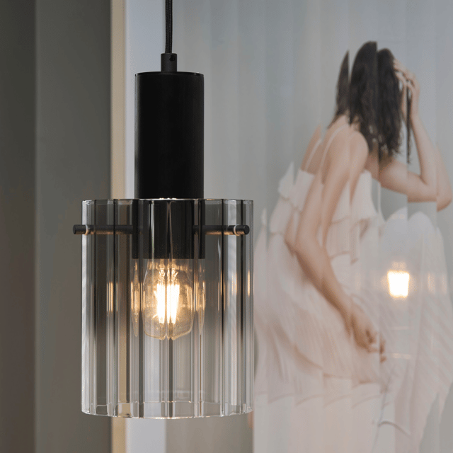 Aura pendel 15cm smoke 2