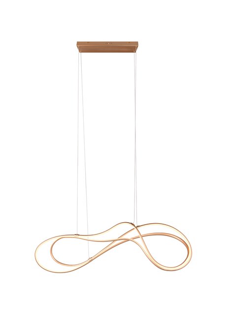 Nala LED taklampe 113cm messing, bilde 7 av 8