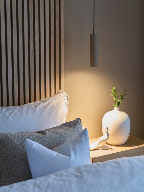 Tubble pendel 5,5cm beige, bilde 3 av 7