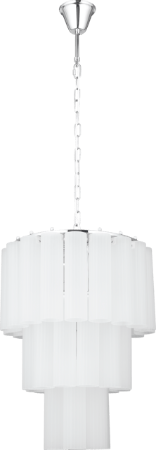 Venice taklampe lyskrone 50cm hvit, bilde 10 av 14