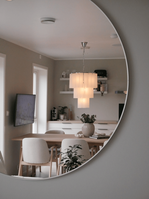 Venice taklampe lyskrone 50cm hvit 2