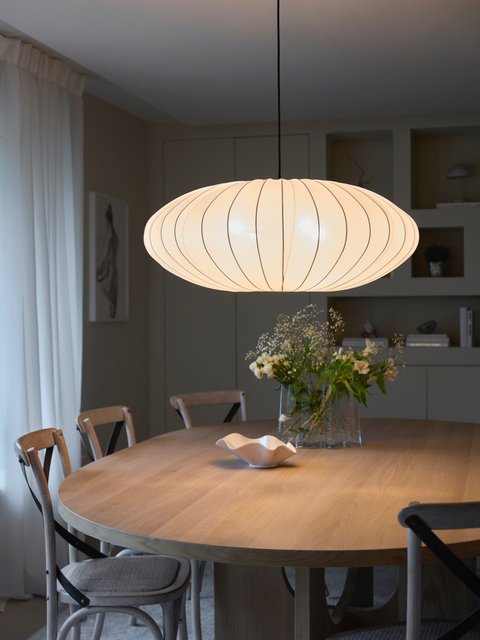 Wolf taklampe 80cm hvit 3
