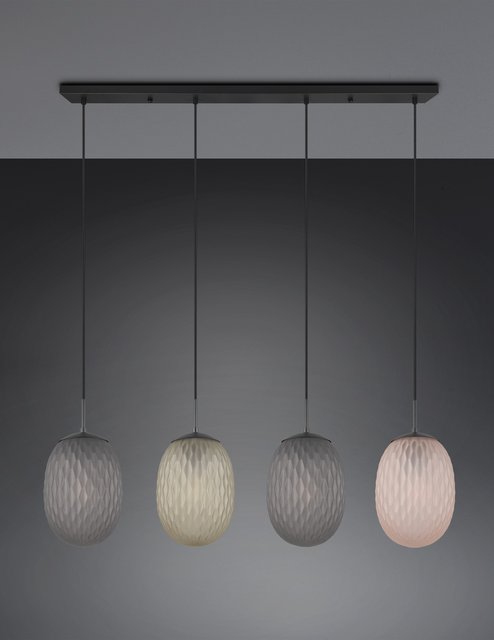 Facette taklampe rekke 4lys 116cm flerfarget, bilde 5 av 5