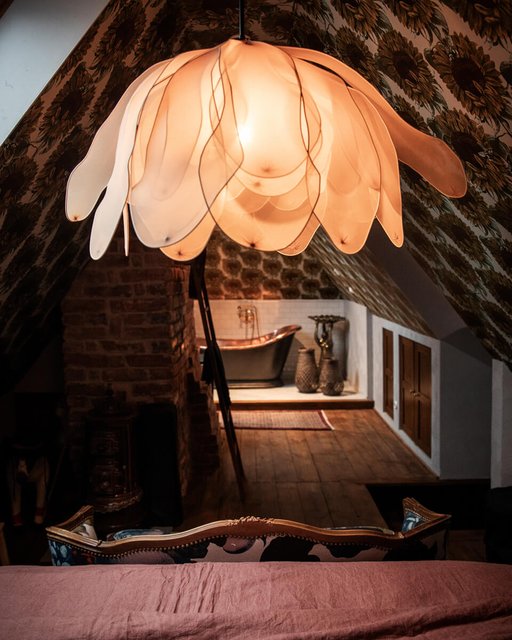 Lou Lou taklampe 80cm natur, bilde 5 av 8