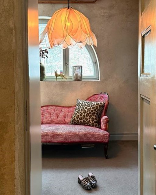 Lou Lou taklampe 80cm rosa, bilde 9 av 9