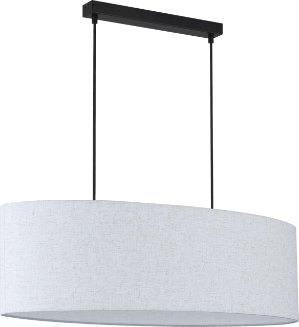 Blefjell oval taklampe 80cm beige, bilde 8 av 10