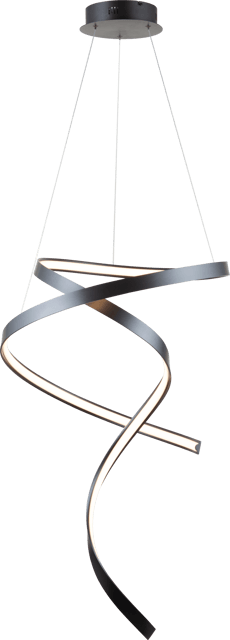 Twister Tall LED taklampe 60cm sort, bilde 5 av 10