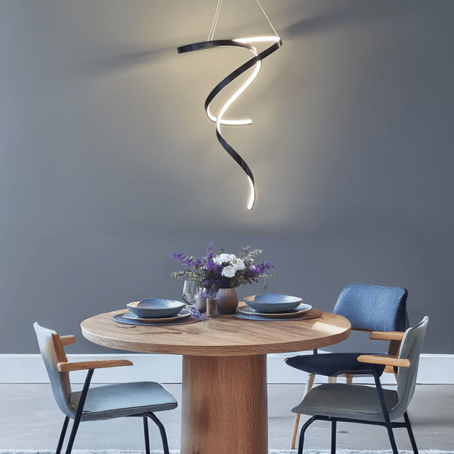 Twister Tall LED taklampe 60cm sort 2