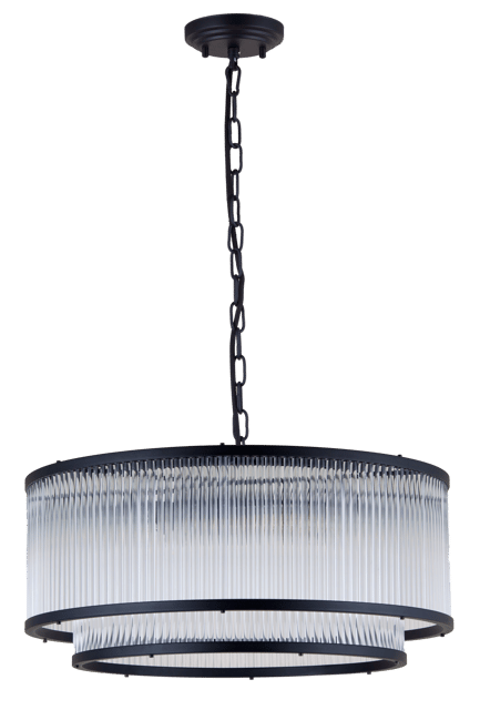 Archie taklampe lysekrone 50cm sort 4