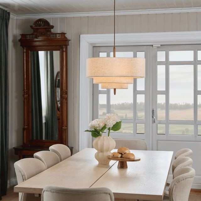 Blefjell Harmoni taklampe 50cm beige 2