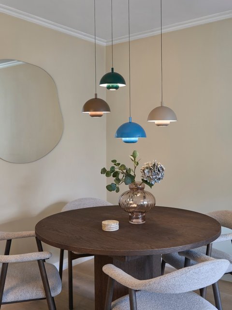 Myla LED oppladbar pendel 20cm blå, bilde 4 av 4