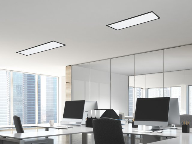Gamma LED panel 80cm sort 3