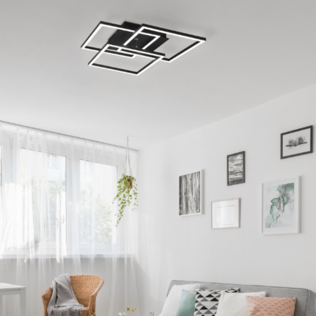 Mobile LED plafond taklampe 39cm sort 1