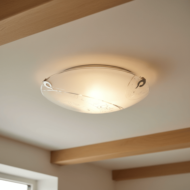 Rosalind plafond taklampe 30cm hvit, bilde 1 av 4