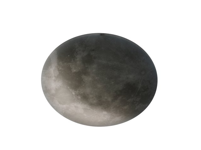 Lunar LED plafond taklampe 60cm hvit, bilde 3 av 6