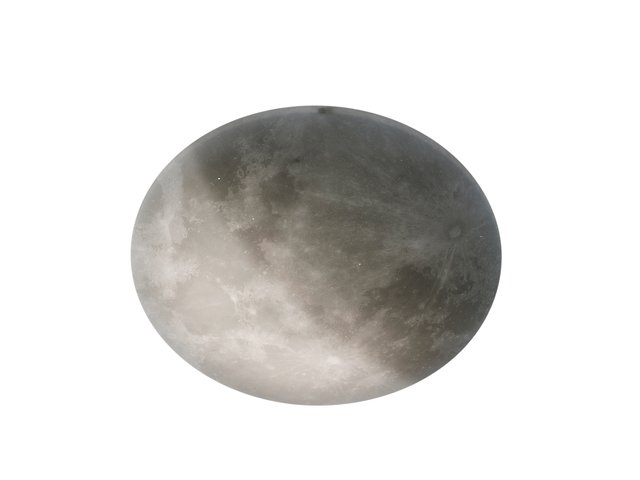 Lunar LED plafond taklampe 60cm hvit, bilde 4 av 6