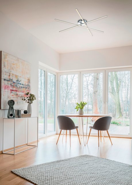 Tiriac LED plafond taklampe 100cm grå, bilde 2 av 4