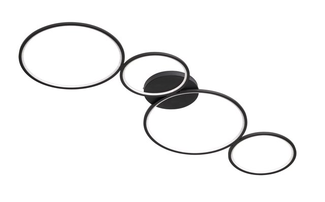 Rondo LED plafond taklampe 97cm sort 2