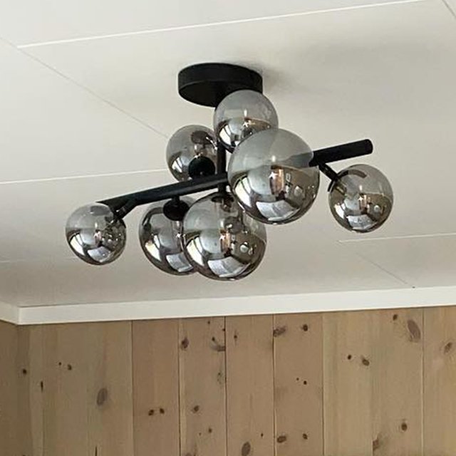 Vernon plafond taklampe 53cm smoke 2