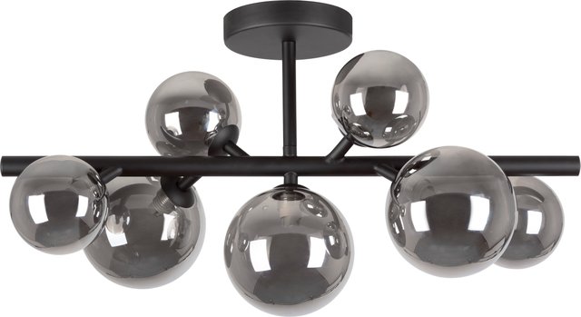 Vernon plafond taklampe 53cm smoke, bilde 5 av 6