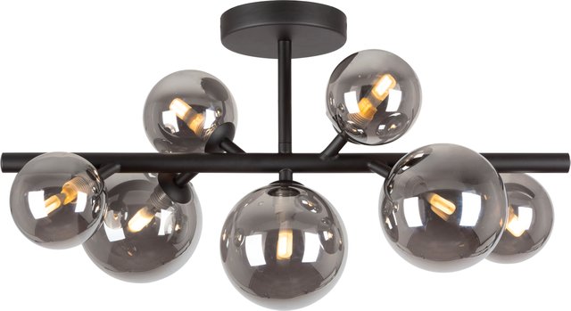 Vernon plafond taklampe 53cm smoke, bilde 6 av 6