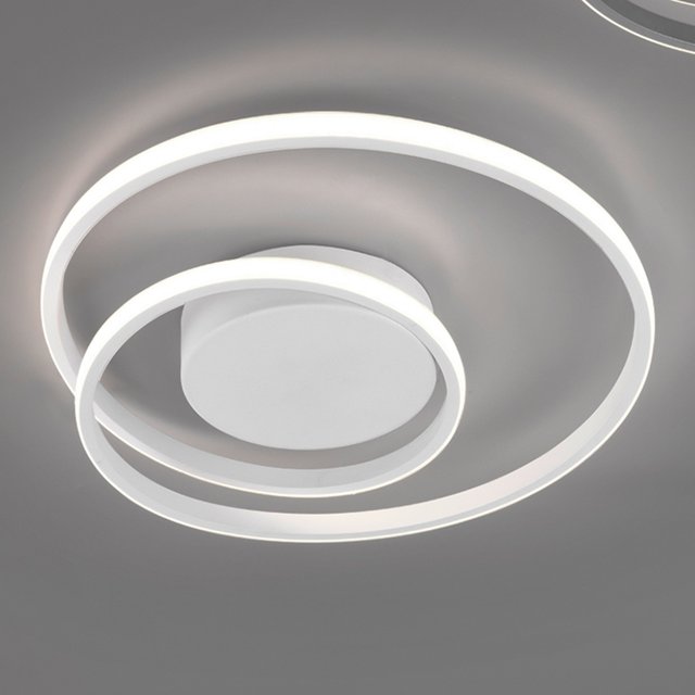 Zibal LED plafond taklampe 37cm hvit 4
