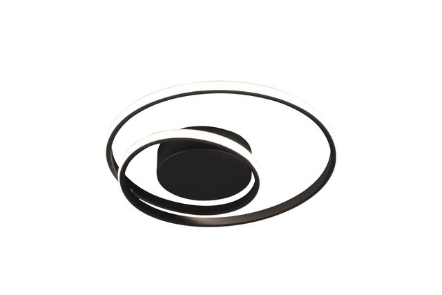 Zibal LED plafond taklampe 37cm sort, bilde 4 av 5