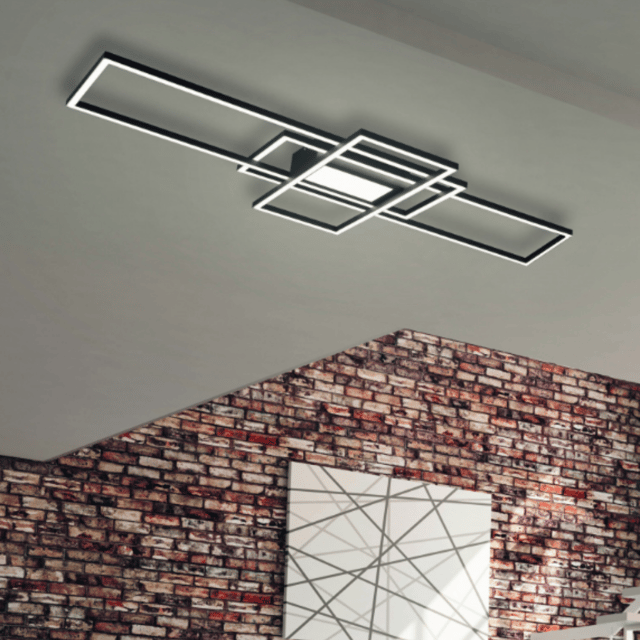 Irvine LED plafond taklampe 105cm grå 1