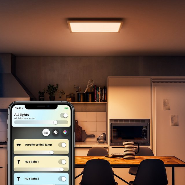 Hue Aurelle plafond taklampe 60cm hvit, bilde 3 av 3