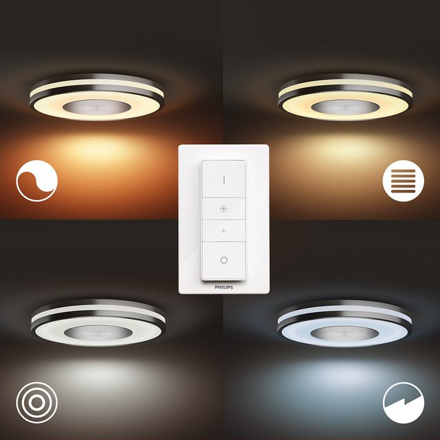 Hue Being plafond taklampe 35cm grå 3