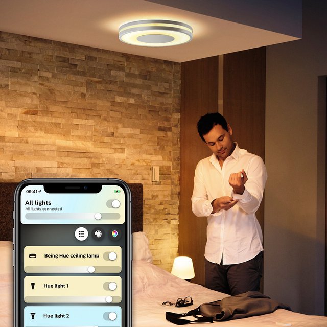 Hue Being plafond taklampe 35cm grå 1
