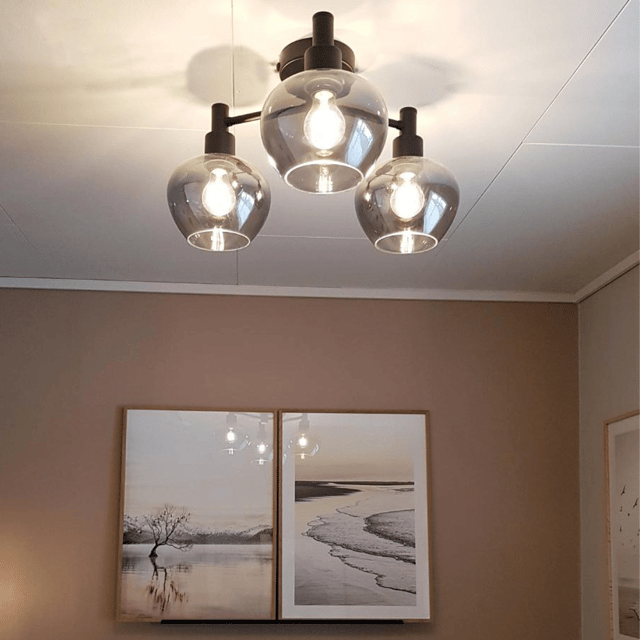 Kelly plafond taklampe 52cm smoke, bilde 2 av 6