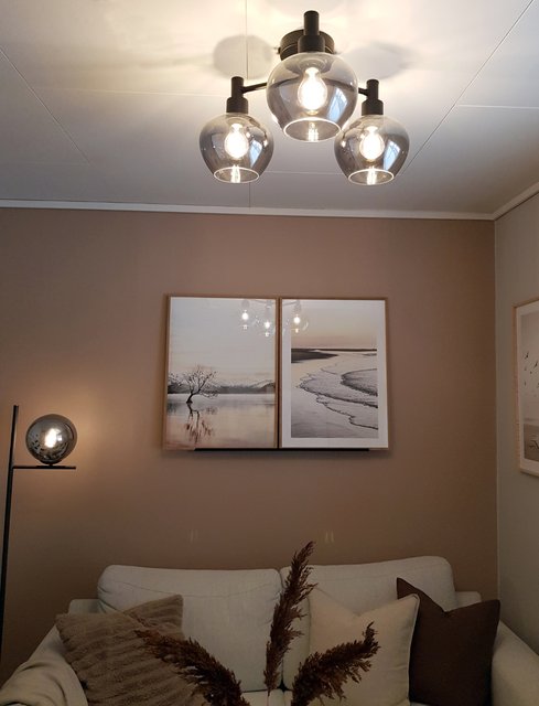 Kelly plafond taklampe 52cm smoke, bilde 4 av 6