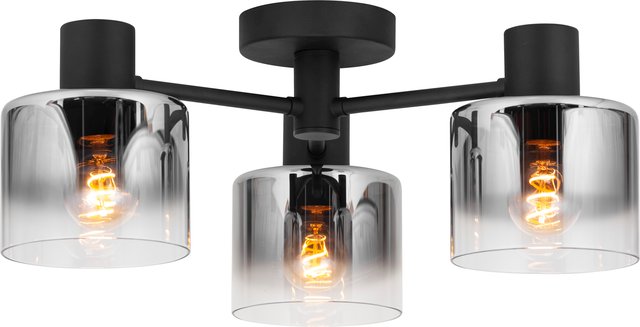 Bowl plafond taklampe 50cm smoke, bilde 4 av 7