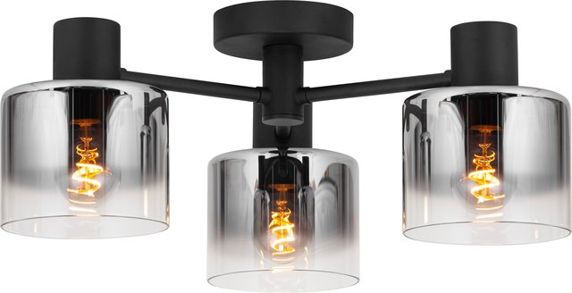 Bowl plafond taklampe 50cm smoke, bilde 5 av 7