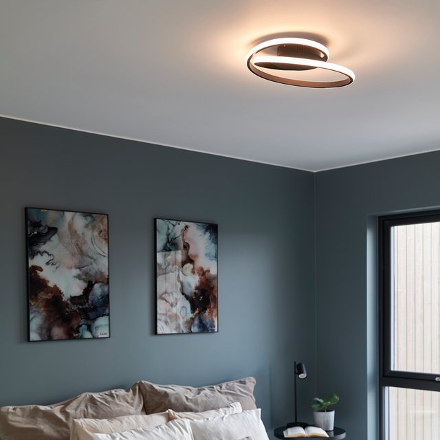Ada LED plafond taklampe 41cm sort 1