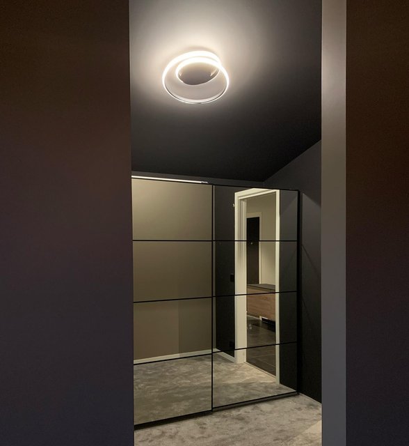 Ada LED plafond taklampe 41cm sort 3