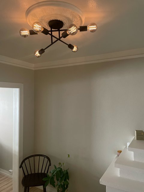 Oda plafond taklampe 58cm sort 3